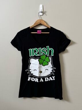 Hello Kitty Y2K Irish for a day short sleeve graphic t-shirt